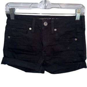 ~American Eagle Outfitters Black jean shorts
